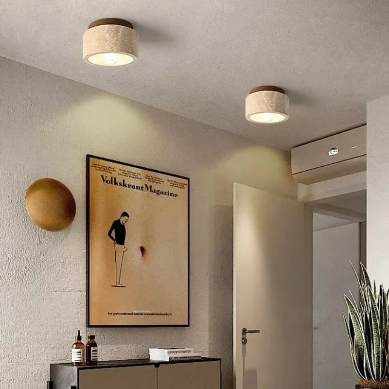 Nozomi - Marble Ceiling Lamp