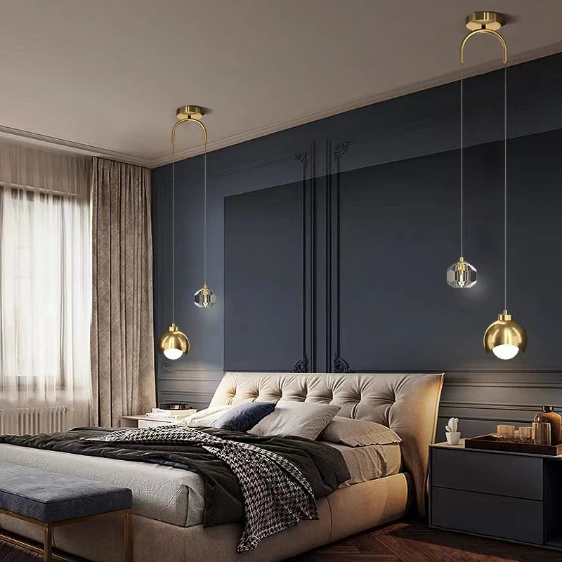 Vespera - Modern Simple Crystal Pendant Light