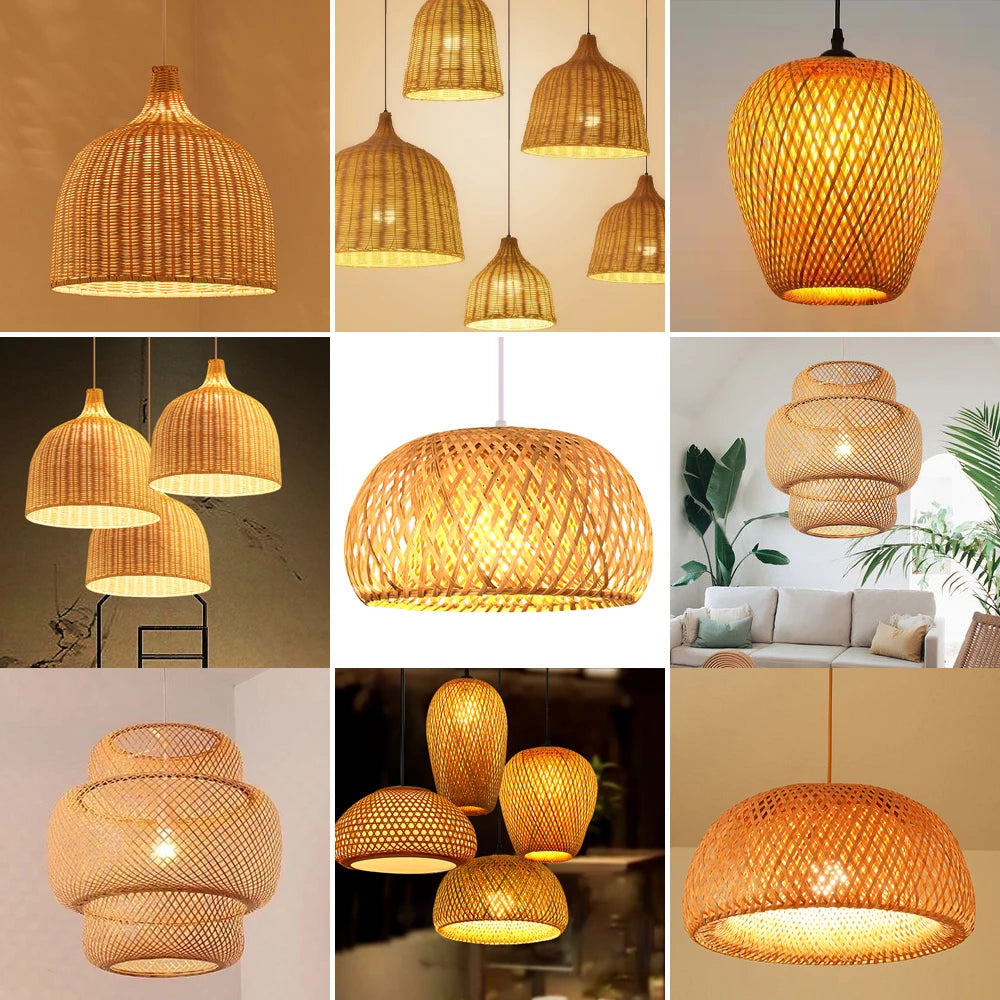 Amadea - Fixtures Bamboo Pendant Lamp