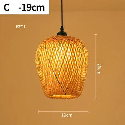 Amadea - Fixtures Bamboo Pendant Lamp