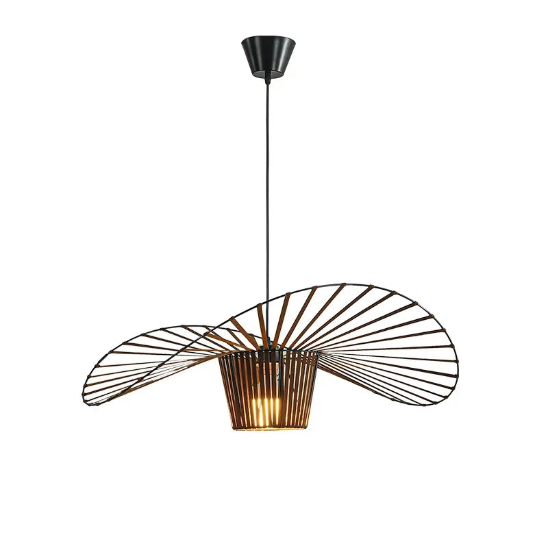 Tullia - Nordic Straw Hat Lamp