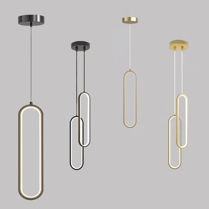 Alodia - Modern Minimalist LED Pendant Light