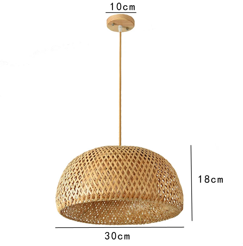 Amadea - Fixtures Bamboo Pendant Lamp