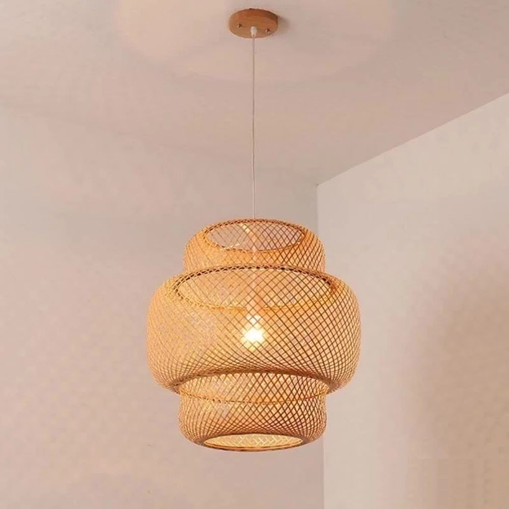 Amadea - Fixtures Bamboo Pendant Lamp