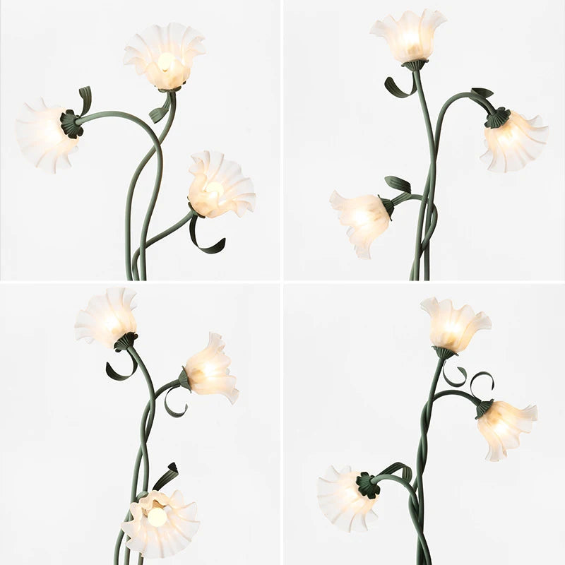 Amarantea - Flower Floor Lamp