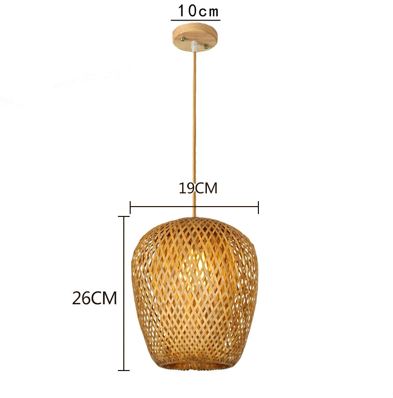 Amadea - Fixtures Bamboo Pendant Lamp