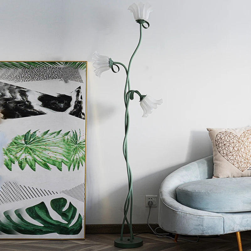 Amarantea - Flower Floor Lamp