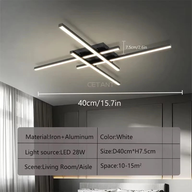 Amadrielle - Modern LED Ceiling Light