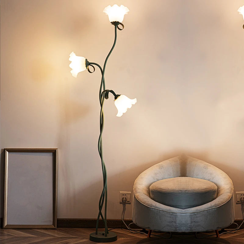 Amarantea - Flower Floor Lamp