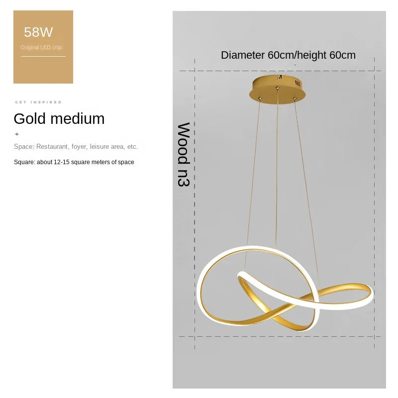 Minerva - Creativity Clover Restaurant Pendant Lamp