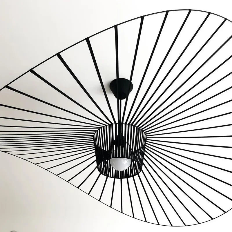 Tullia - Nordic Straw Hat Lamp
