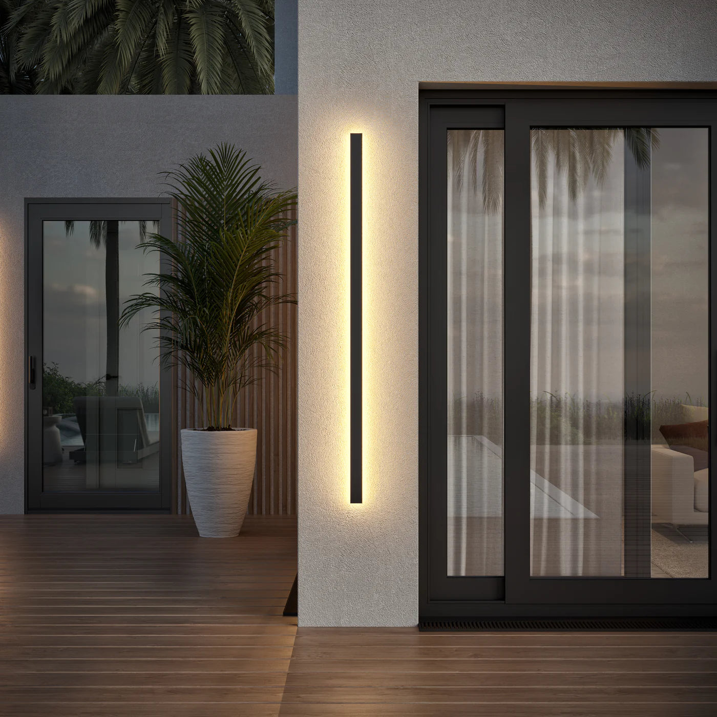 Björk – Modern Nordic Outdoor Wall Lamp