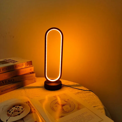 Oval LED Table Lamp