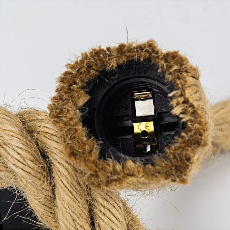 Verena - Hemp Rope Pendant Lights
