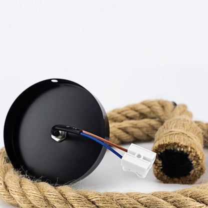 Verena - Hemp Rope Pendant Lights