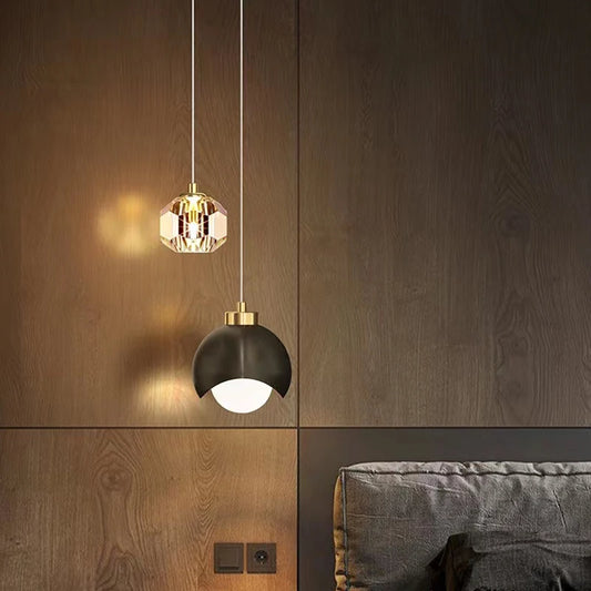 Vespera	- Modern Simple Crystal Pendant Light