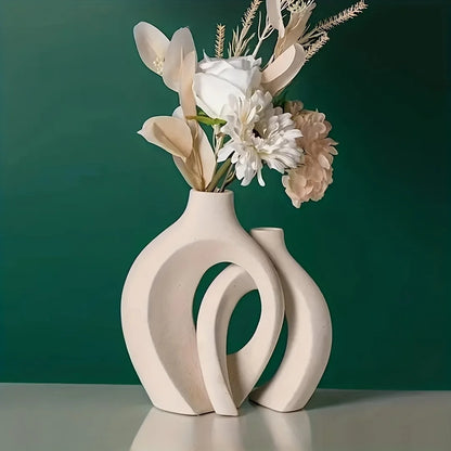 Selene - Modern Ceramic Vase Set