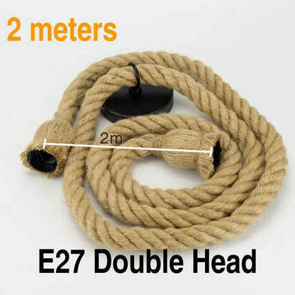 Verena - Hemp Rope Pendant Lights