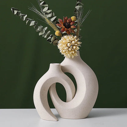 Selene - Modern Ceramic Vase Set