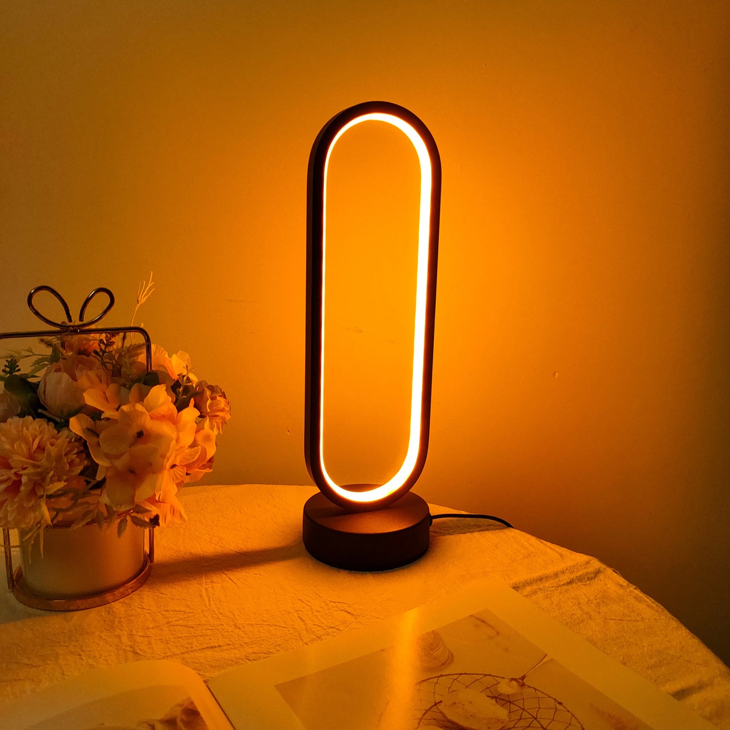 Oval LED Table Lamp