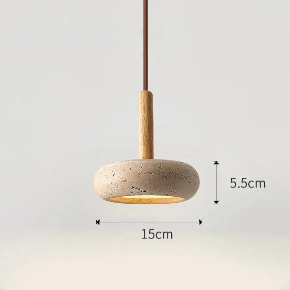 Colette - Travertine Pendant Lamp