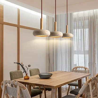 Colette - Travertine Pendant Lamp