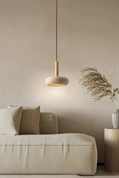 Colette - Travertine Pendant Lamp