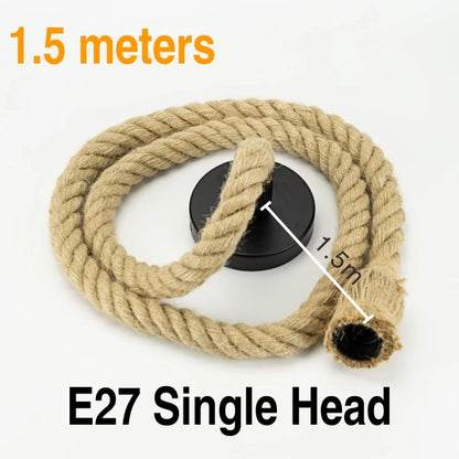 Verena - Hemp Rope Pendant Lights